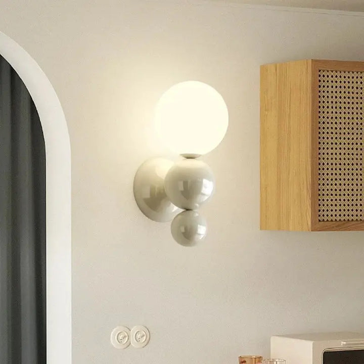 Applique murale en fer et led pour éclairage doux look chic