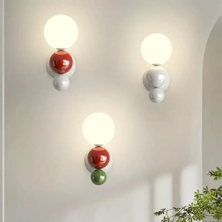 Applique murale en fer et led pour éclairage doux look chic