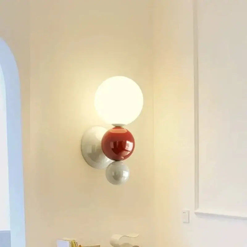 Applique murale en fer et led pour éclairage doux look chic