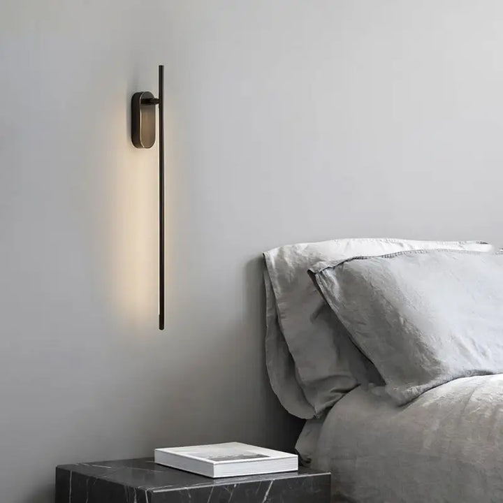 Applique Murale Salon Design Vertical Barre Fine