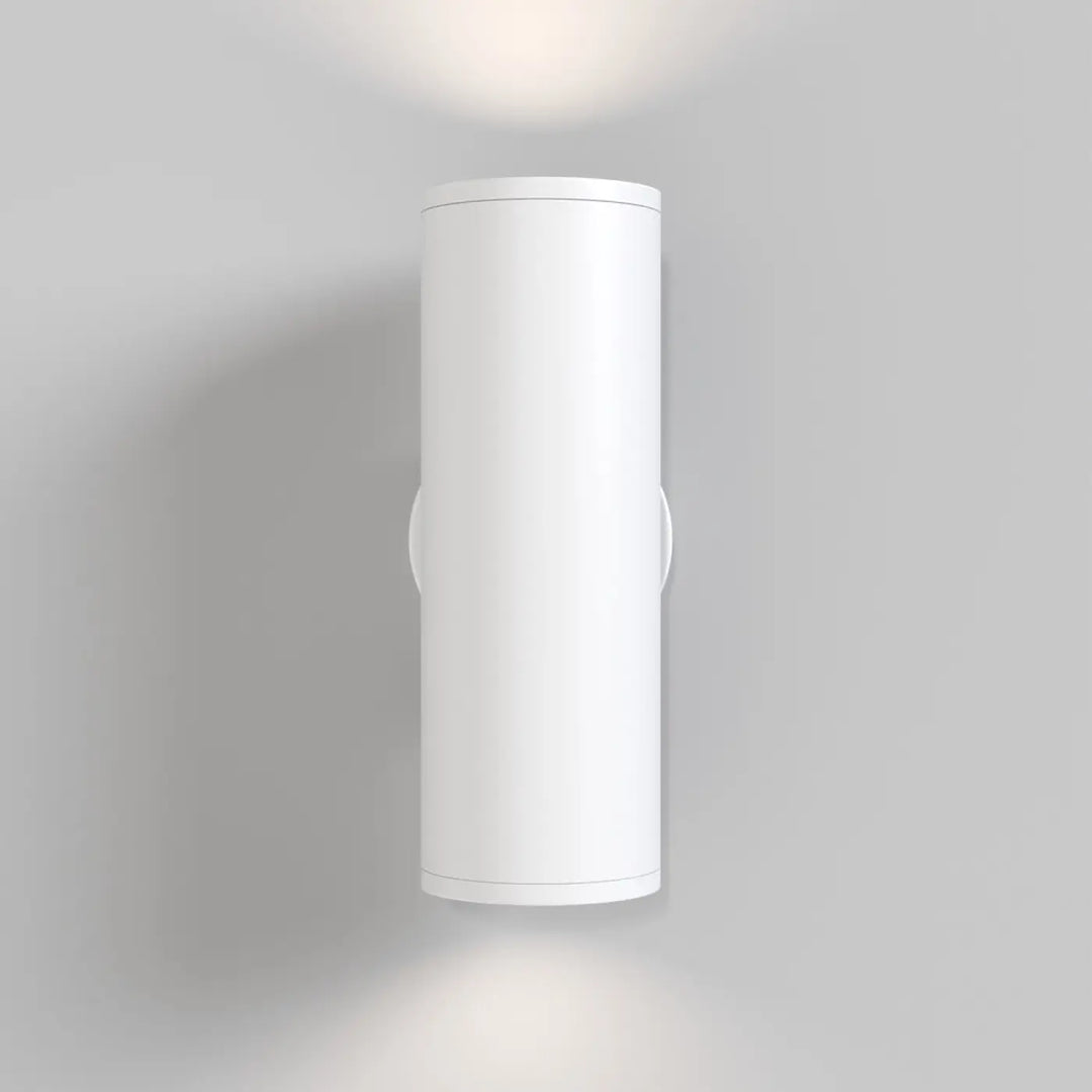 Applique murale focus s cylindre blanc au design minimaliste et élégant pour éclairage intérieur moderne
