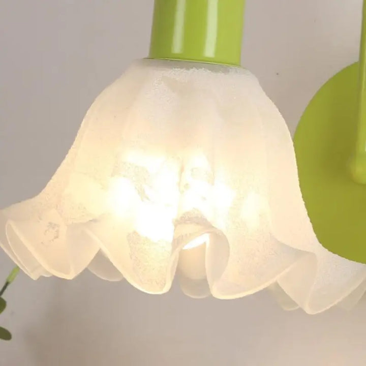 Applique Murale En Forme De Fleur Blanche