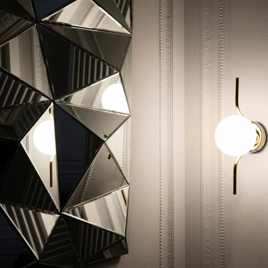 Applique Le Vita or brillant en situation