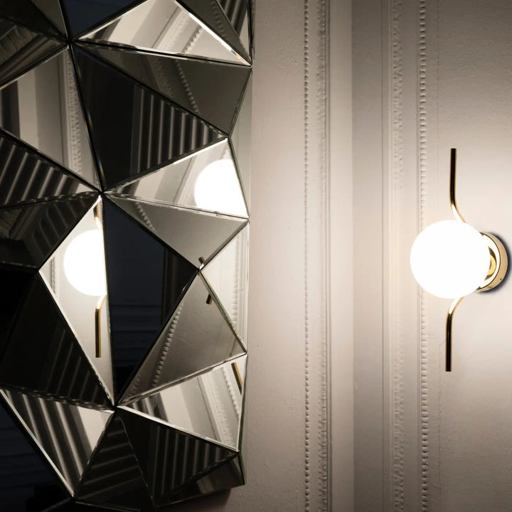 Applique Le Vita or brillant en situation