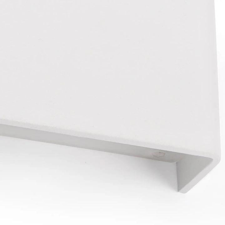 Détail de l'applique Nash 21 cm blanche