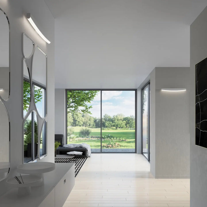 Applique murale jorun 3000k blanc avec luminaire à led design élégant et intégration parfaite pour espace moderne