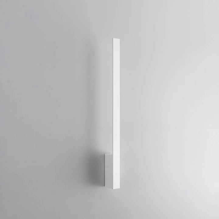 Applique murale lahti m 4000k blanc avec module led et boîtier étroit pour un éclairage minimaliste moderne