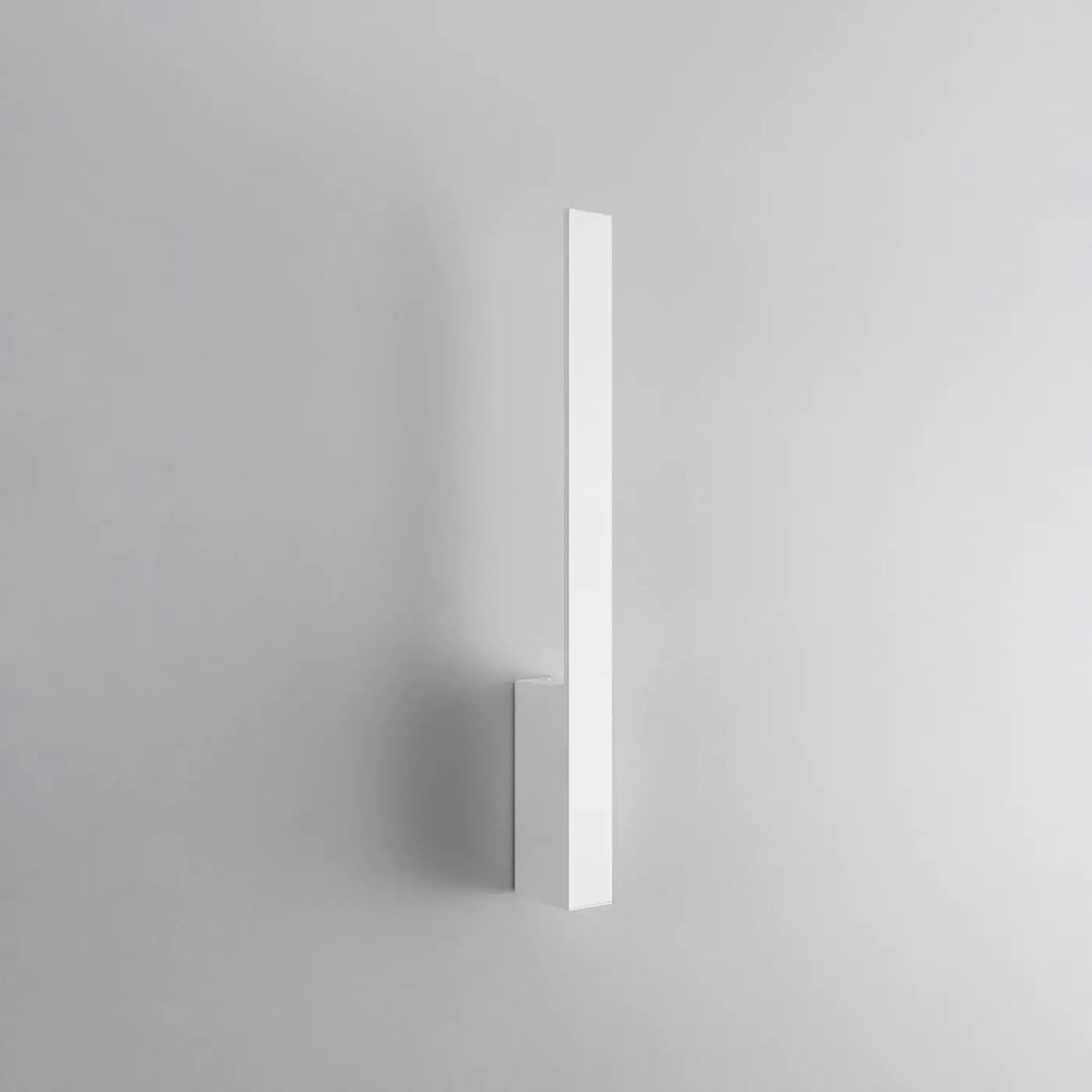 Applique murale lahti s 3000k en blanc, design minimaliste avec module led pour lumière diffuse moderne