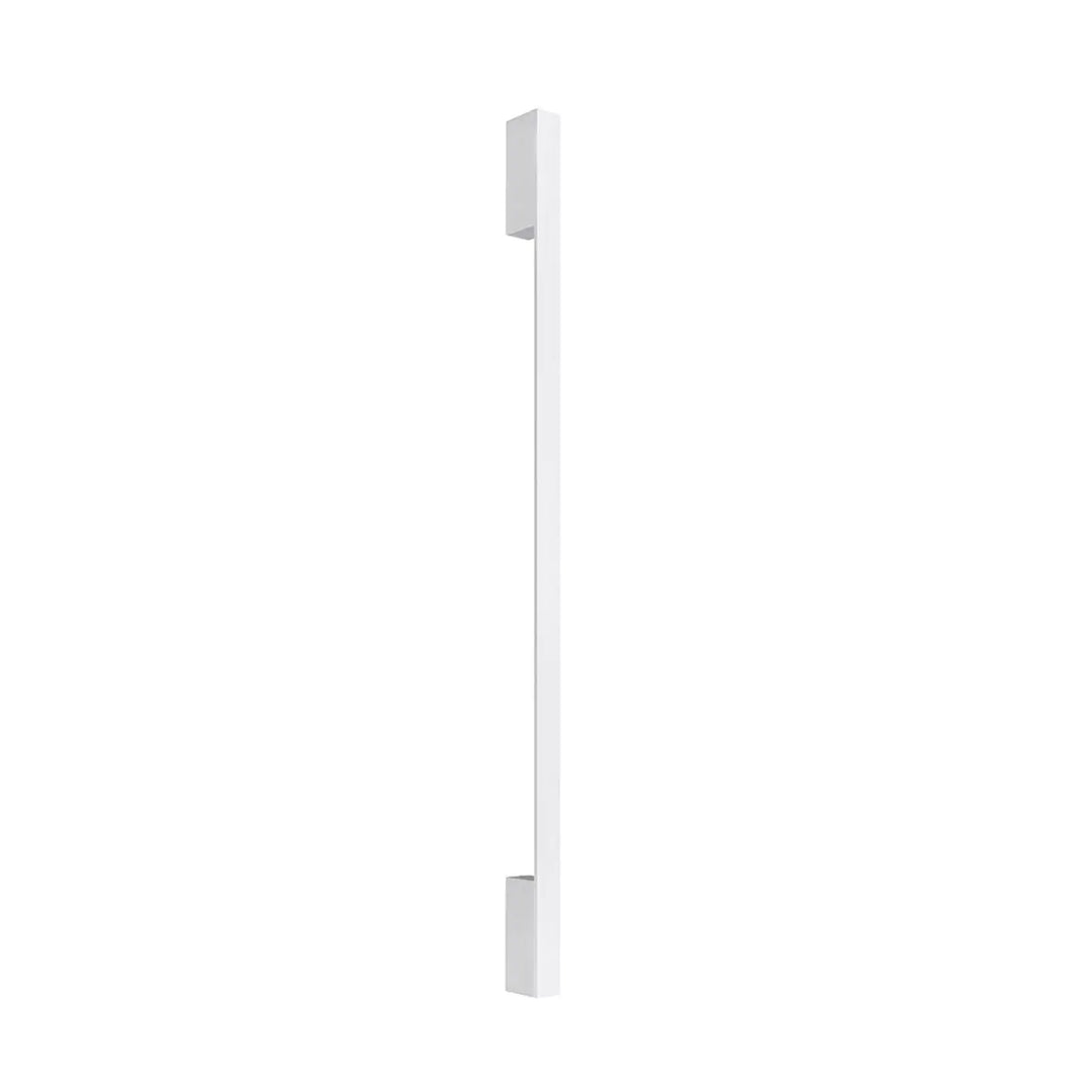 Applique murale sappe m 4000k blanc avec poignée de porte rectangulaire blanche design minimaliste boîtier étroit
