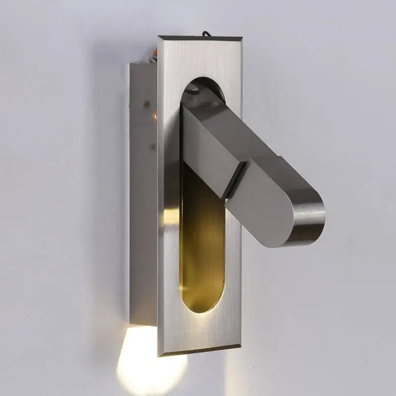 Applique Murale LED De Couloir Discrète Et Pliable En Métal