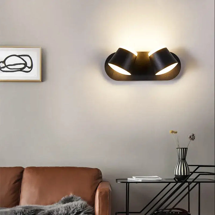 Applique Murale Led Design Moderne Double Atmosphère Chic