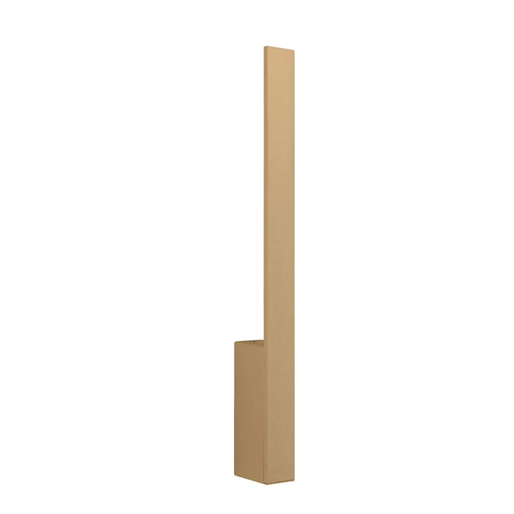 Applique murale lahti s 3000k doré en métal minimaliste idéale pour solutions imprévisibles avec module led