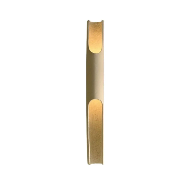 Applique murale led dorée style minimaliste beige élégant