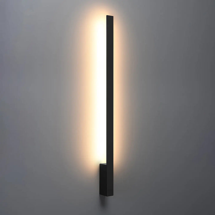 LAHTI L wall light, black, 3000K