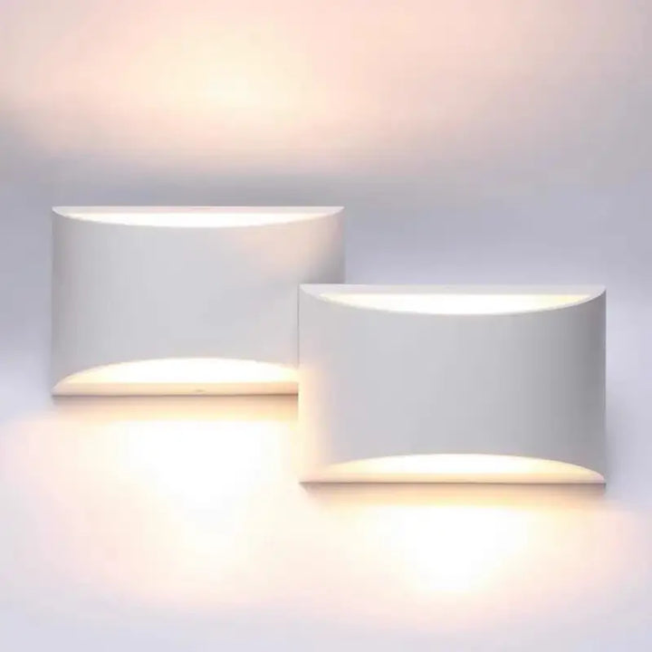 Applique Murale LED Moderne Noire Ou Blanche Style Minimaliste

