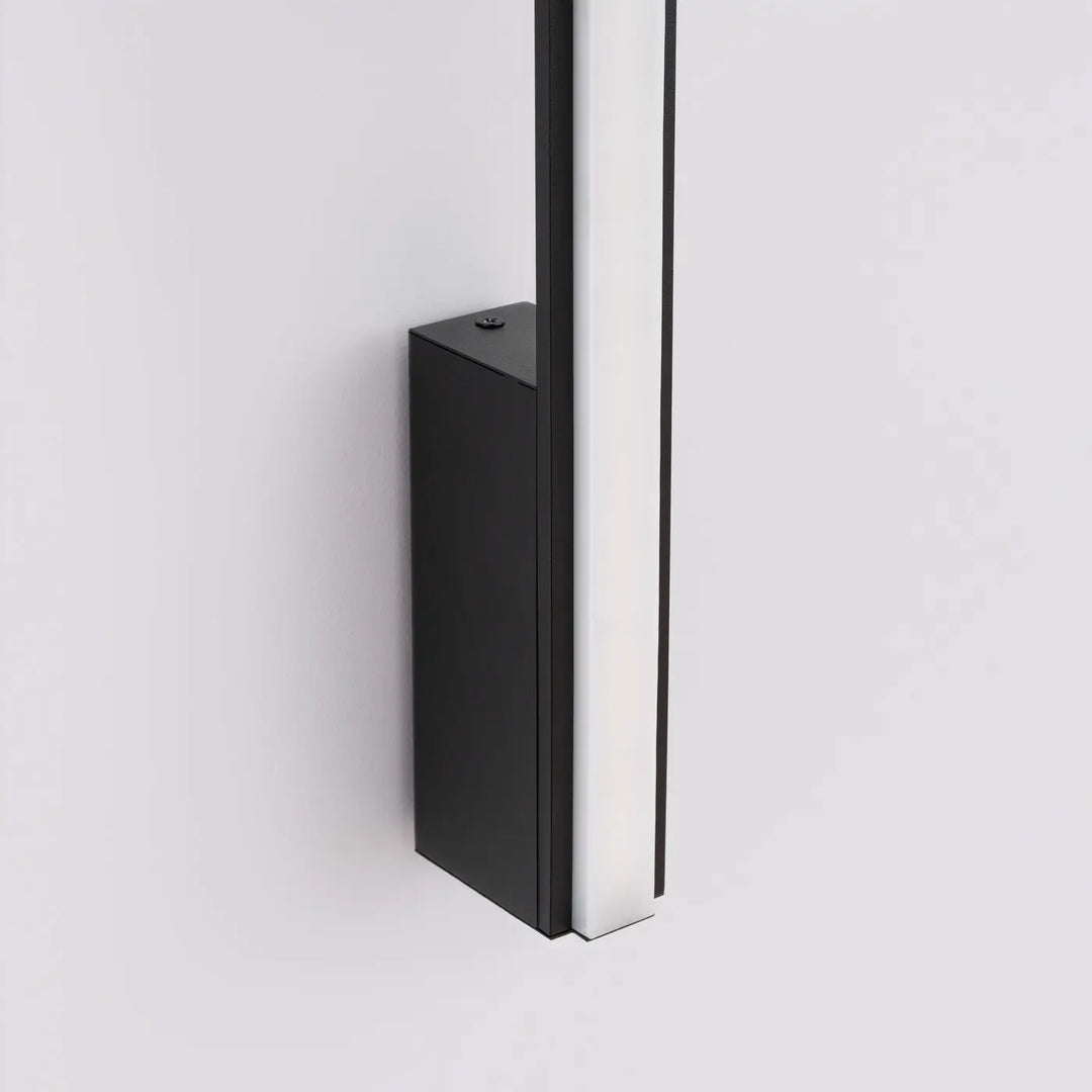 LAGOM 120 black LED wall light 4000K