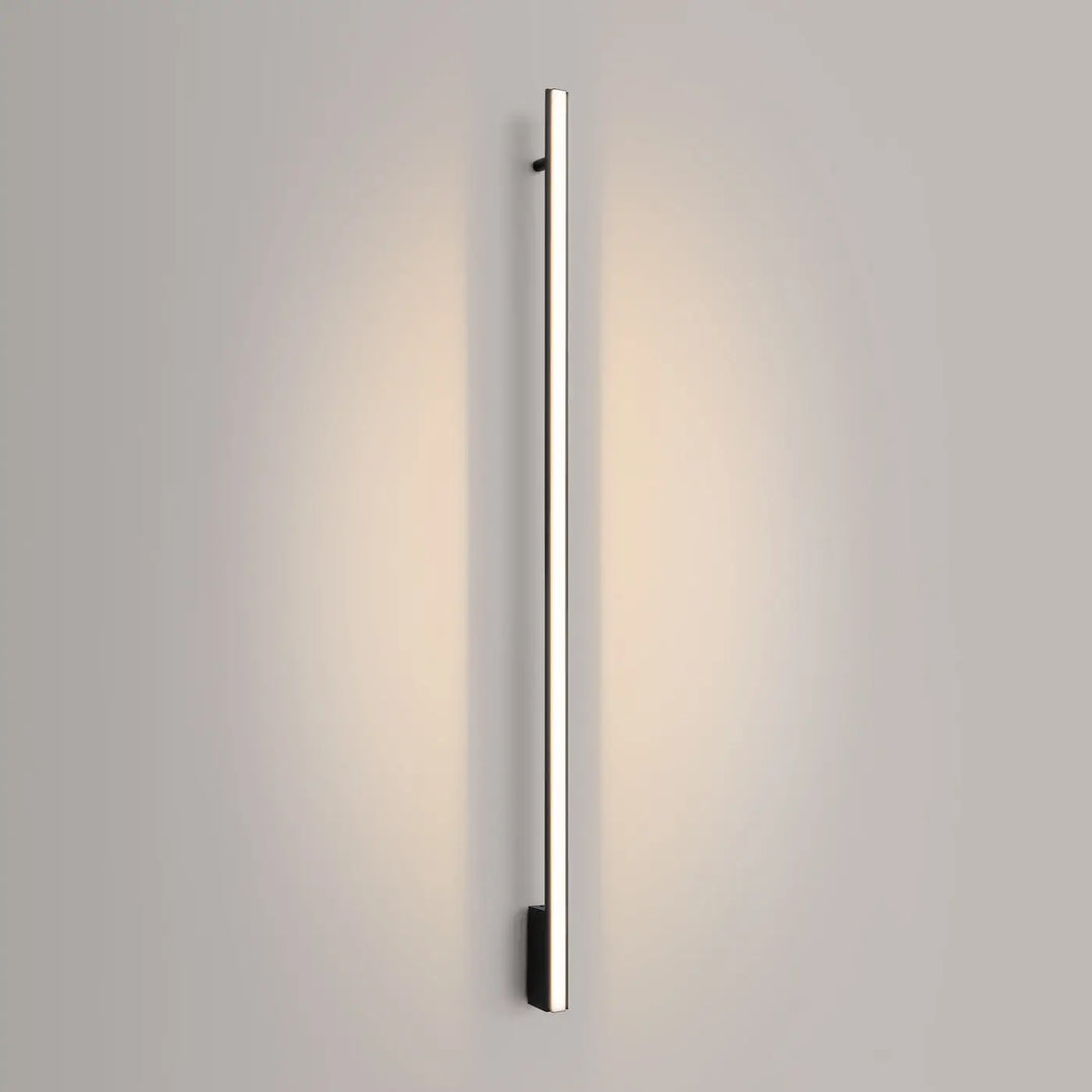 LAGOM 150 black LED wall light 3000K