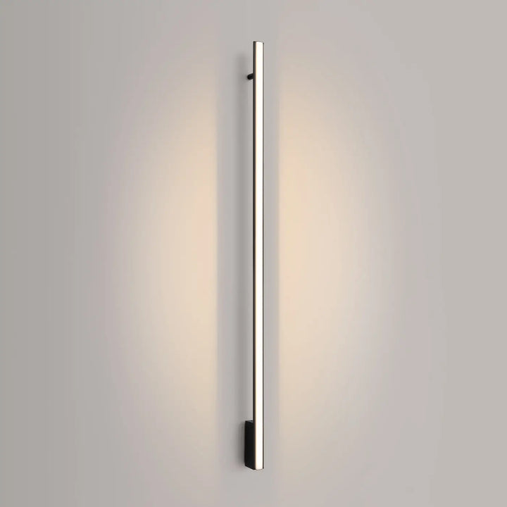 LAGOM 150 black LED wall light 3000K