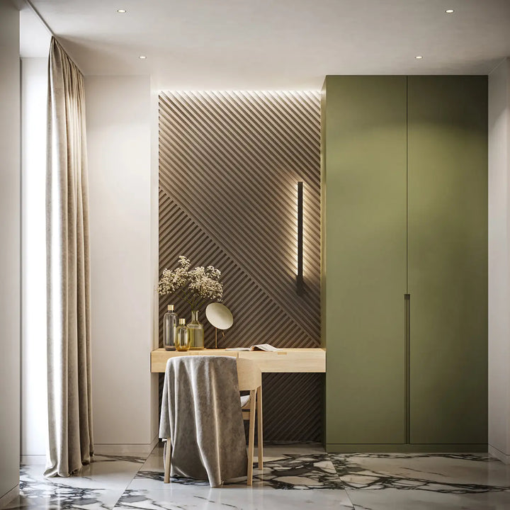 Applique murale lahti m 4000k noire avec module led intégré et boîtier étroit pour lampadaire lahti moderne