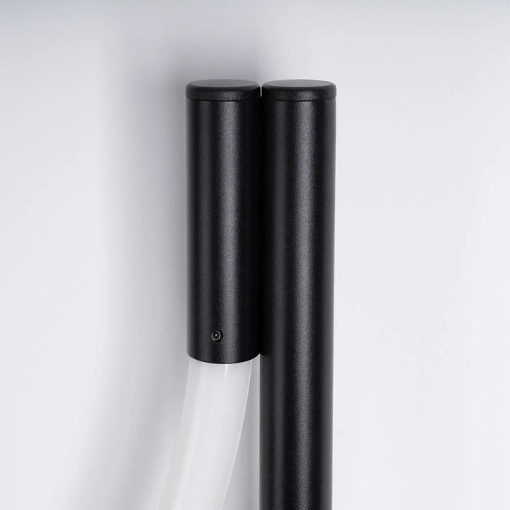 GALAKSE wall light, black LED, 2700-6500K