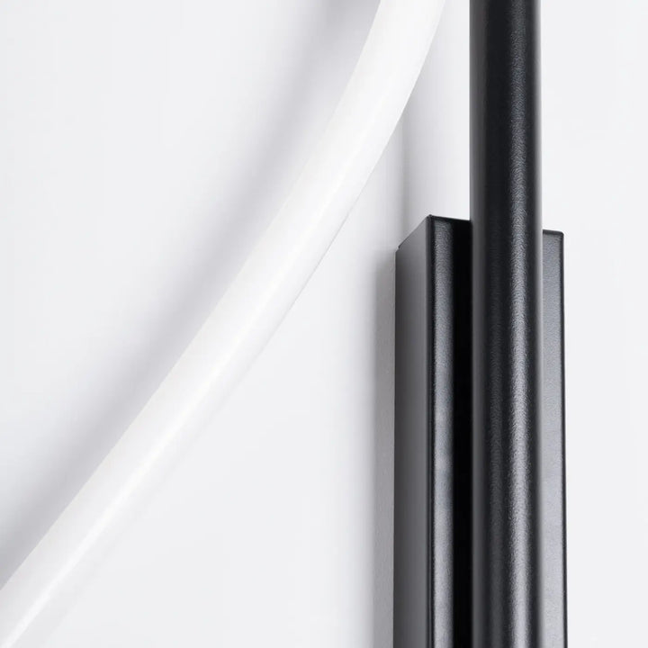 GALAKSE wall light, black LED, 2700-6500K