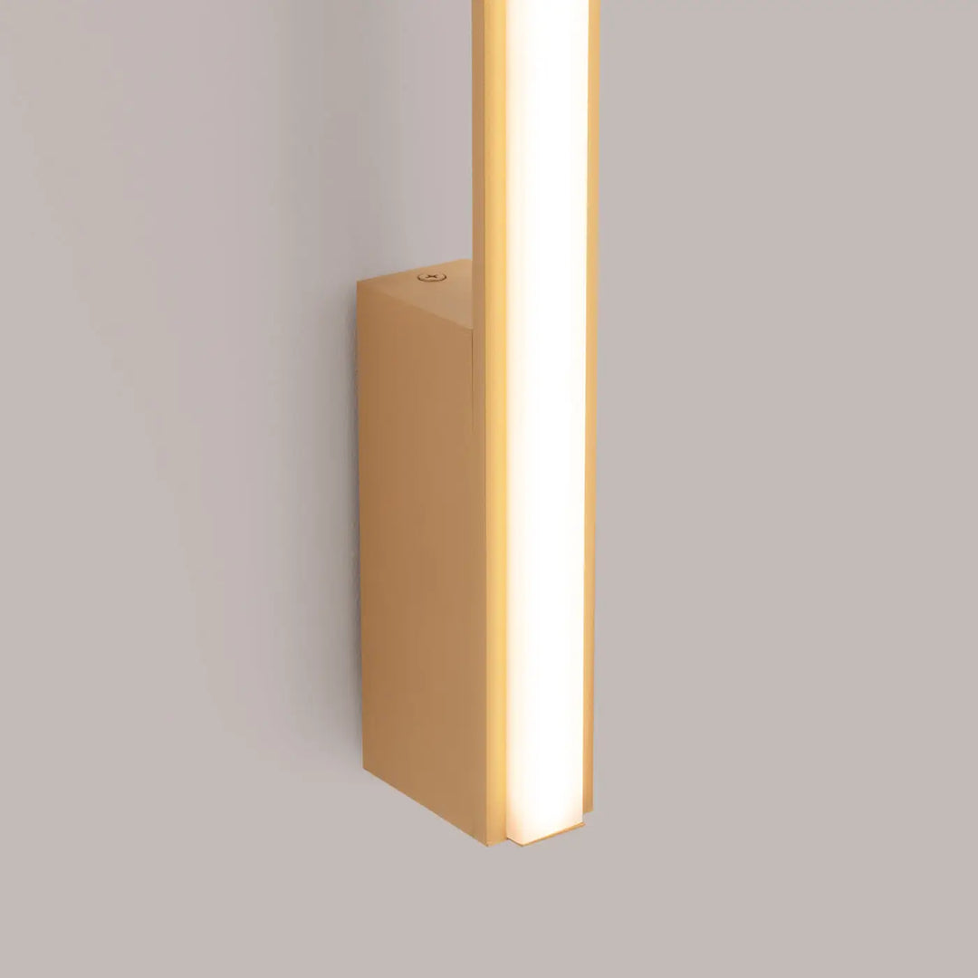 LAGOM 90 gold LED 3000K wall light