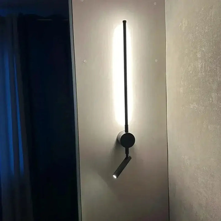 Applique murale LED a tête pivotable à 360°

