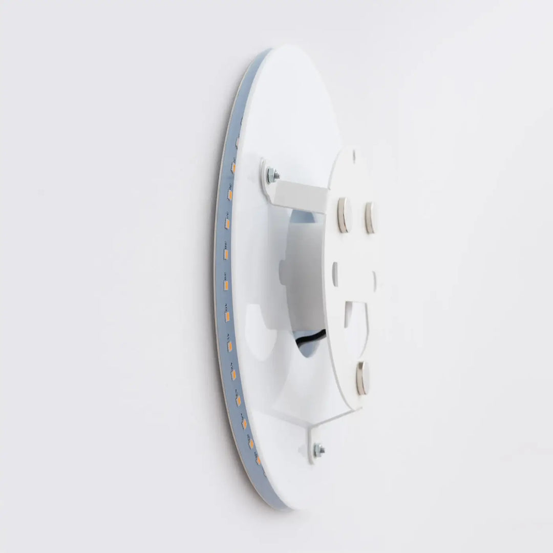 Applique murale borgen 3000k vert olive avec led circulaire moderne intégrée dans la collection borgen comprend
