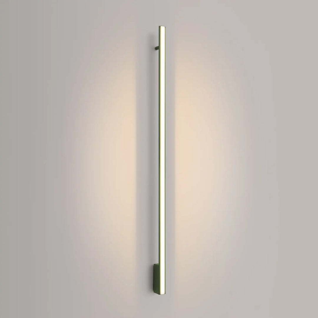 LAGOM 150 wall light, olive green, LED 3000K