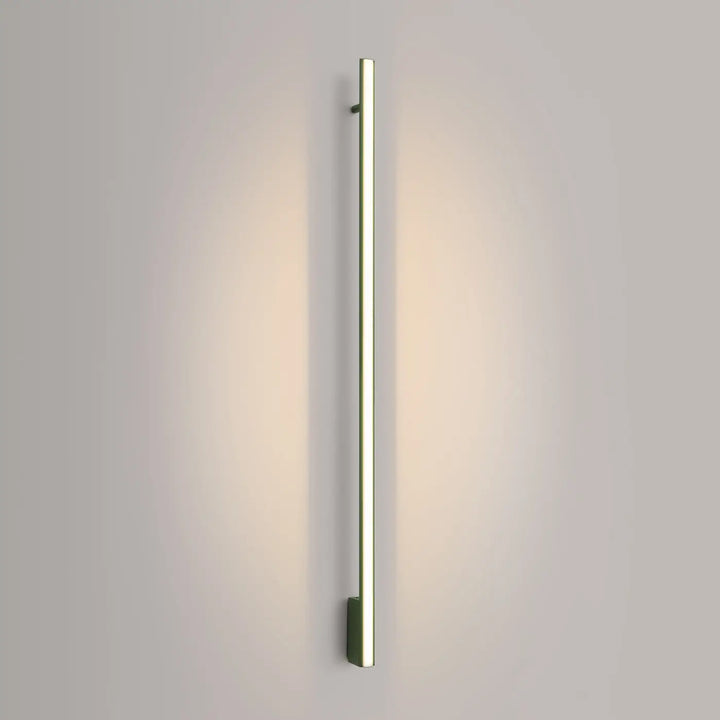 LAGOM 150 wall light, olive green, LED 3000K