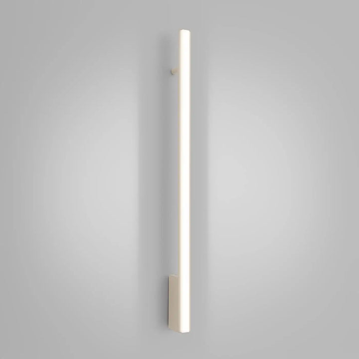 Applique murale LAGOM beige allumée, détail du diffuseur