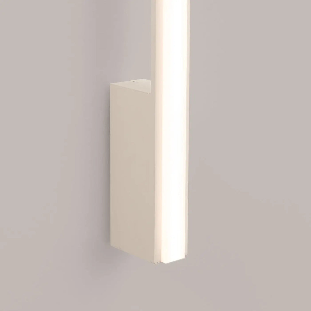 Applique murale LAGOM beige éteinte, détail de la fixation
