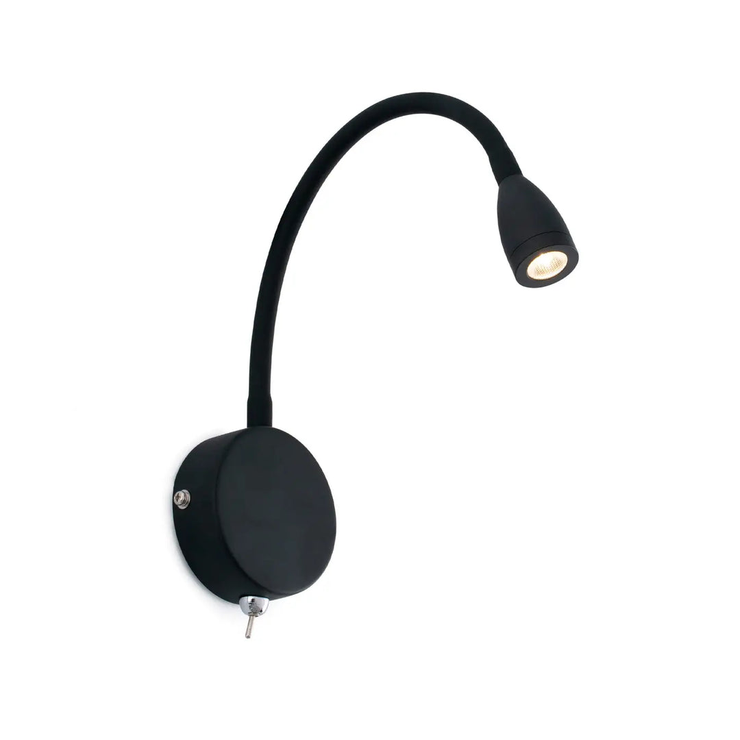 Applique Loke noire de Faro Barcelona