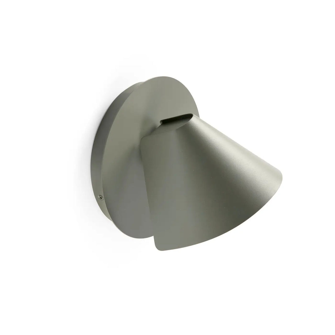 Autre détail de l'applique Noon gris mousse