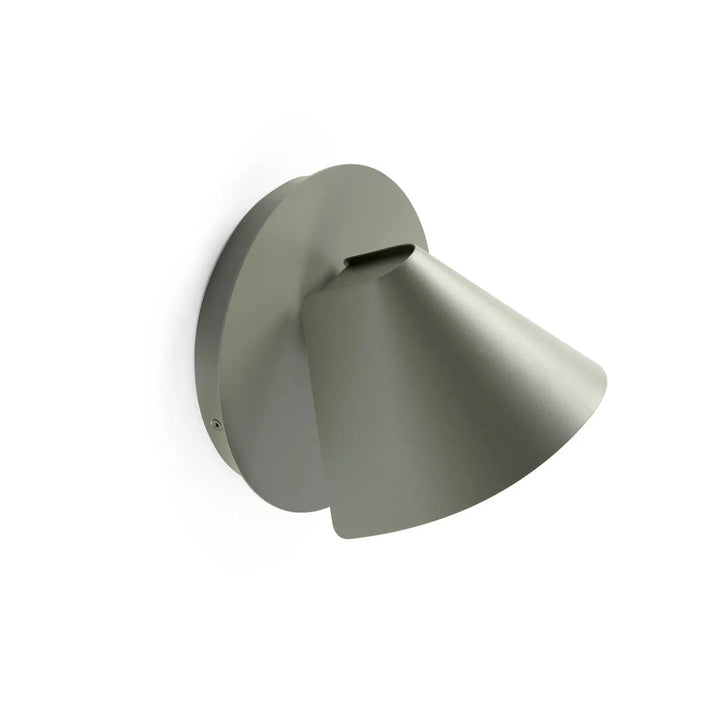 Autre détail de l'applique Noon gris mousse
