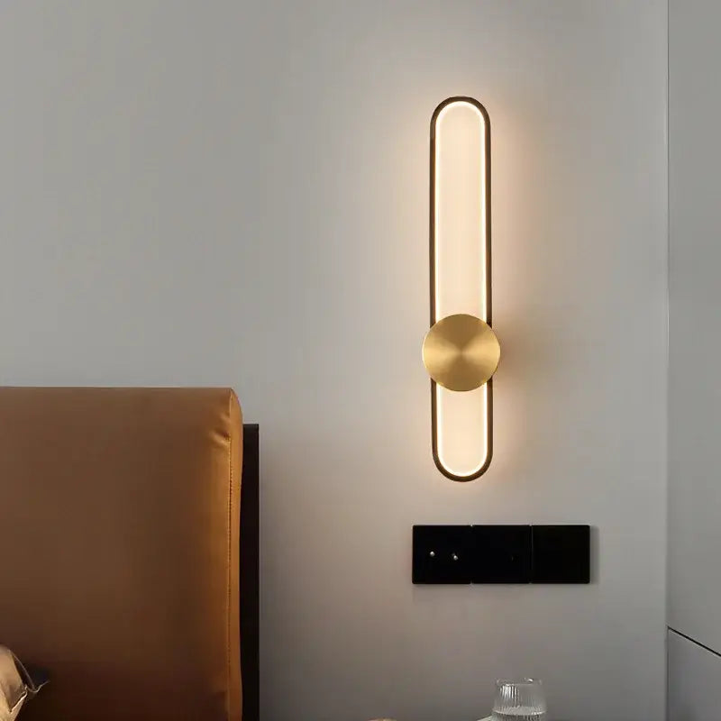 Applique Murale Longue Au Style Aérien Et Scandinave En Métal