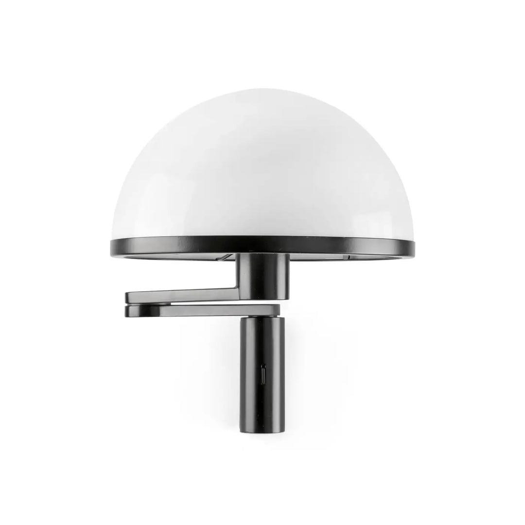 Détail de l'applique Dome avec bras orientable