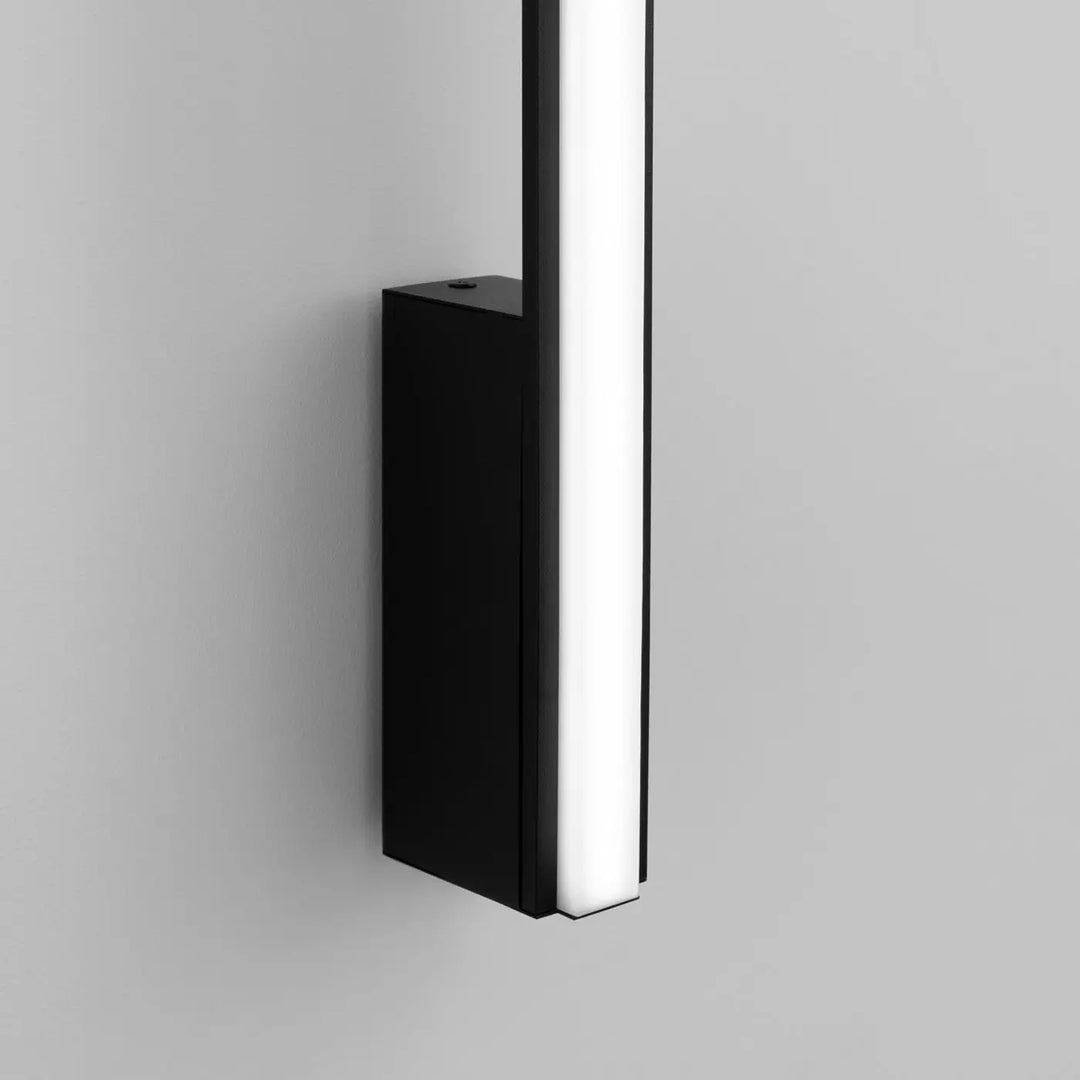 LAGOM 150 black LED wall light 4000K