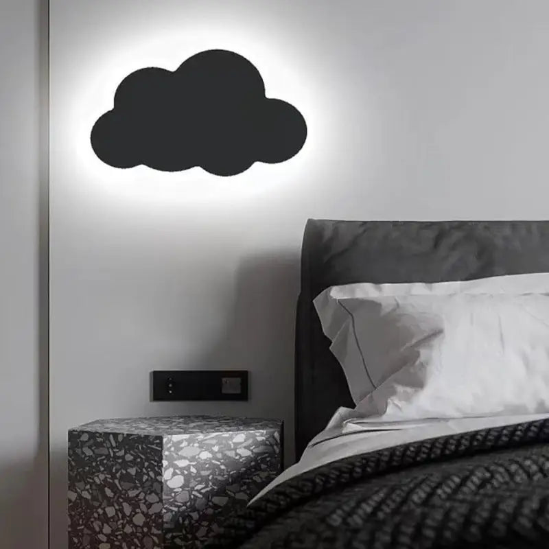 Applique Murale Nuage en Aluminium Moderne