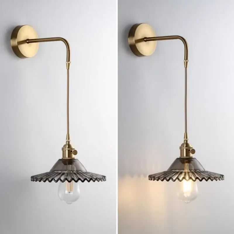 Applique Murale En Patte De Verre Coloré Ondulé