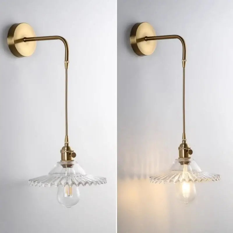 Applique Murale En Patte De Verre Coloré Ondulé