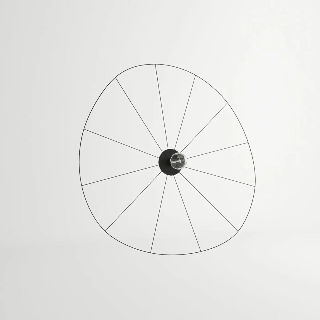 ESKOLA 140 black wall/ceiling light