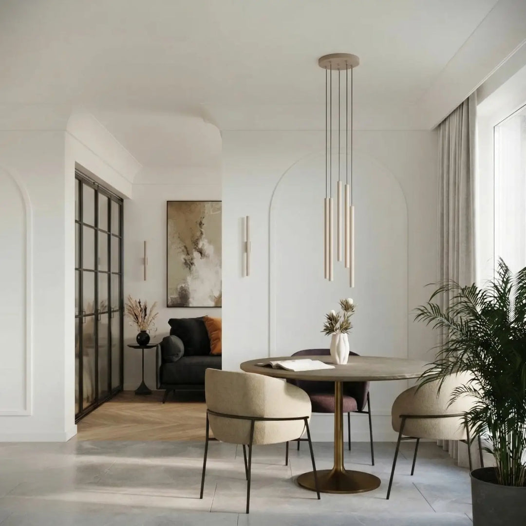 Applique murale taupe dans un intérieur contemporain