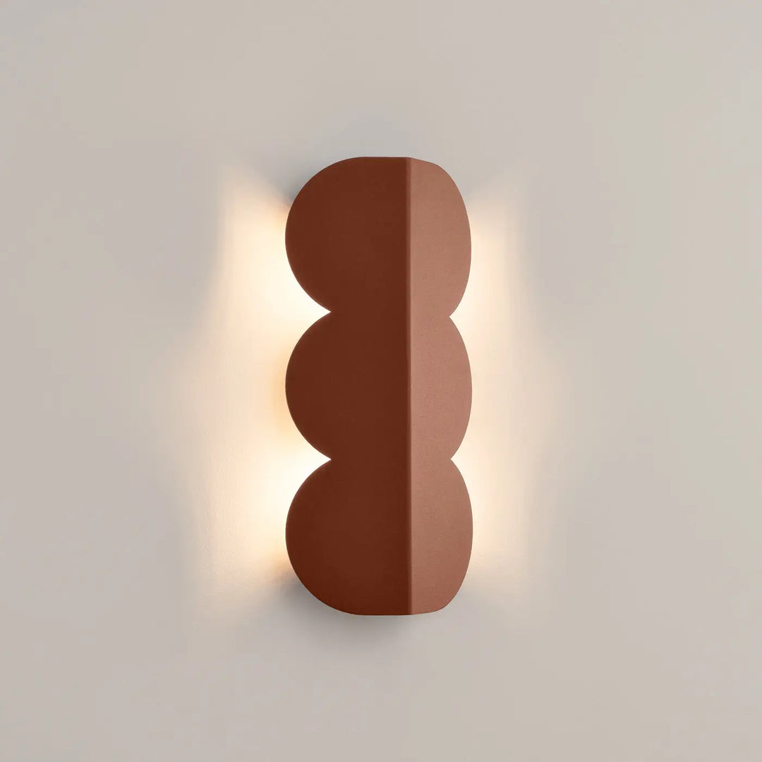 BISCUIT mocha wall light