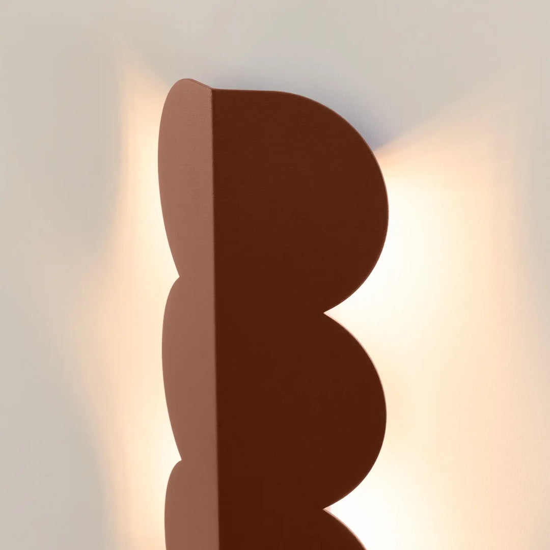 BISCUIT mocha wall light