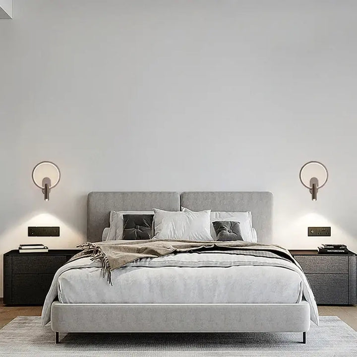 Applique Murale Ronde ou Ovale pour Tête de Lit Design