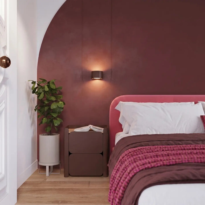 Applique murale marron dans un intérieur contemporain