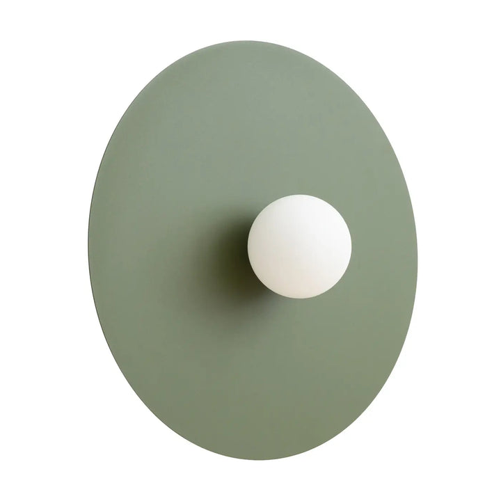 AKE 50 wall light, olive green