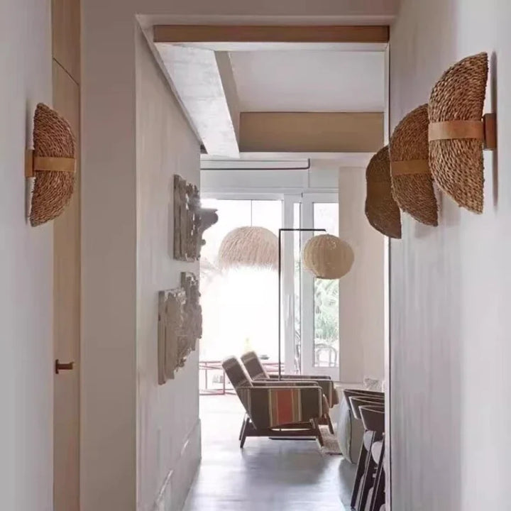 Applique artisanale décorative moderne beige chic