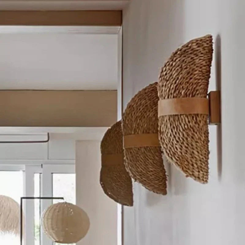 Applique artisanale décorative moderne beige chic